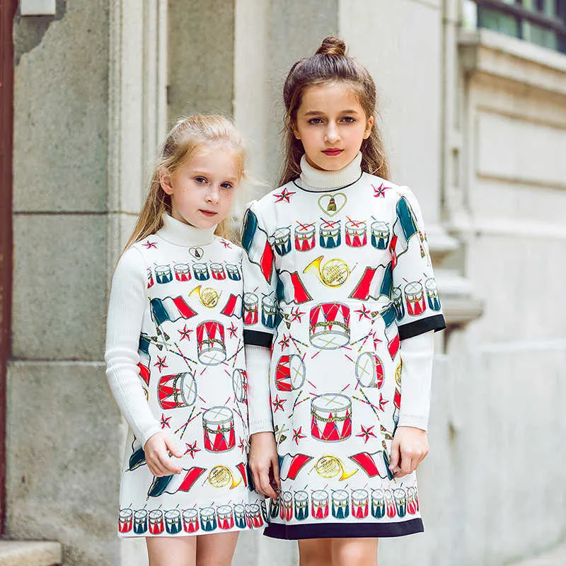 2021 Brand Toddler Girls Winter Dress W.L.MONSOON Enfant Childrens Christmas Robe For Christmas Q0716 From Sihuai04 16.38 DHgate.Com