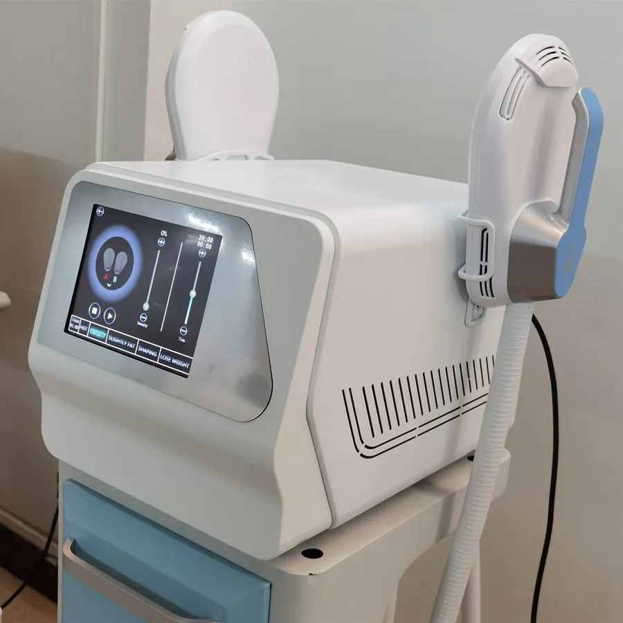 Büyük güç!! Emslim Hiemt Vücut Zayıflama Makinesi HI-EMT Selülit Temizleme EMS Elektromanyetik Kas Simülatörü Ekipmanları FDA Onayı 2 Yıl Garanti 7 Tesla