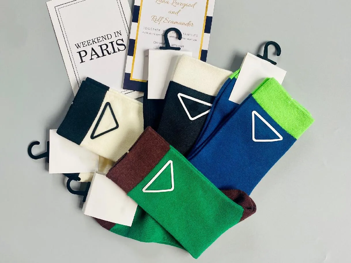 Chaussettes De Style Urbain Mélange De Coton Unisexe