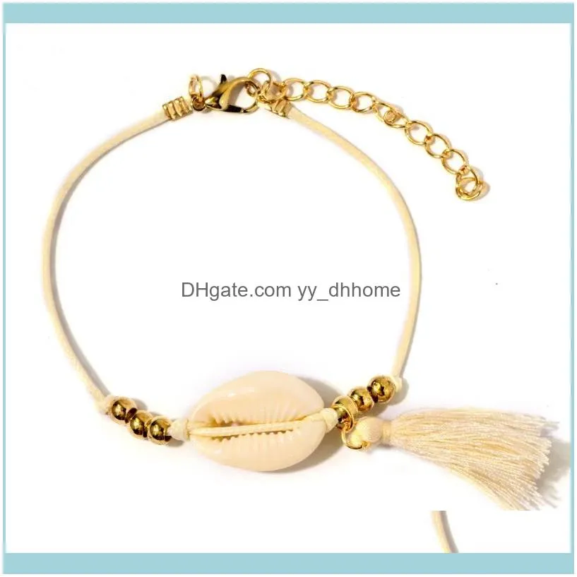 Link, Chain Ethnic Style Creative Jewelry Shell Silk Thread Tassel Suit Female Bracelet