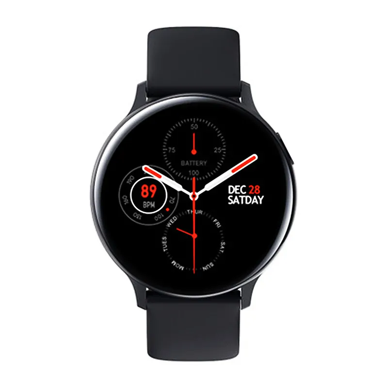 S20 1.4 인치 전체 터치 스크린 ECG 스마트 시계 남자 IP68 방수 스포츠 Smartwatch 7 일 Android iOS 전화 대기