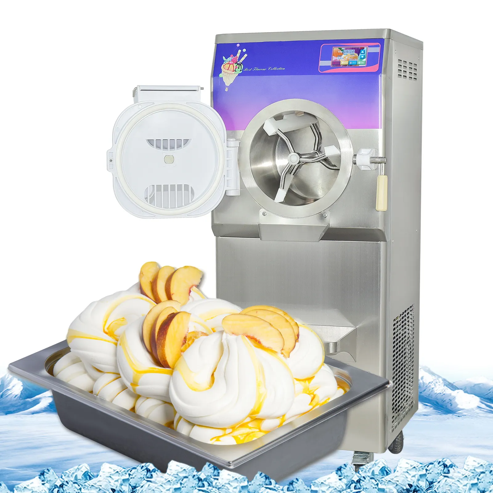 Machine à crème glacée dure, certificat ETL, pour la cuisine, snacks, yaourts, Taylor carpigiani, livraison gratuite