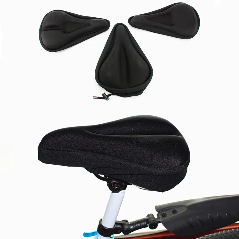 Soft Gel Bike Seat Cover Soft Gel Bicicletta Sedile Bicicletta Bike Cuscino Cuscino Cuscino per Bicicletta Accessori Bike Sella Cover # 40 1019 Z2