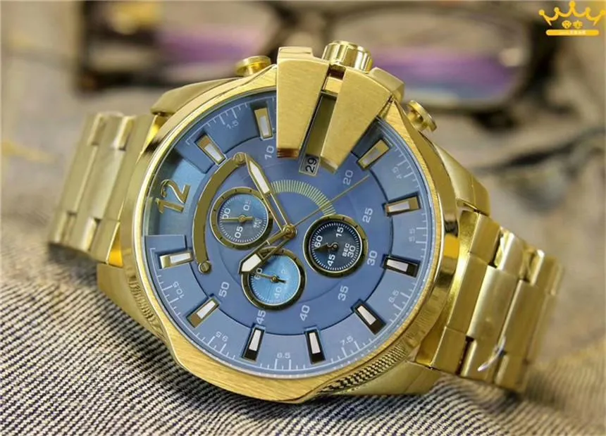 Top Quality Men's DZ Watch - All Functional, Stainless Steel Wristwatch ...