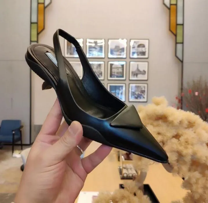 2021 femmes sandales cuir brillant sangle arrière talons hauts mode caoutchouc glisser sandale dame plate-forme été pantoufle chaussures avec boîte d'origine