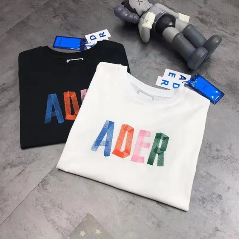 Short Sleeve Adererror T-Shirts Men Women 1:1 Quality Summer Style Full Of Letters On The Back Ader Error T Shirt Men's