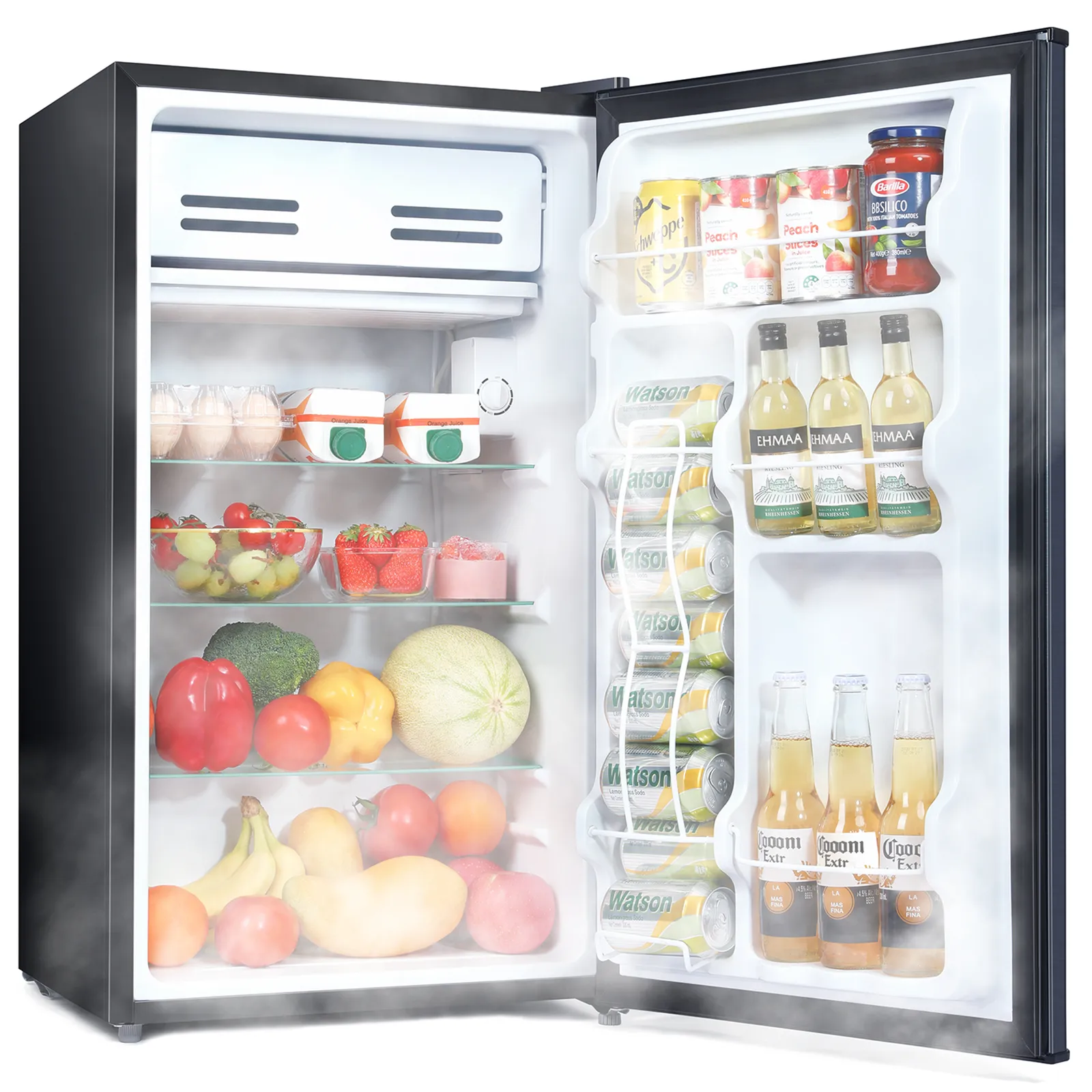 TaoTronics Compact Refrigerator, 3.3 Cu Ft Mini Fridge With