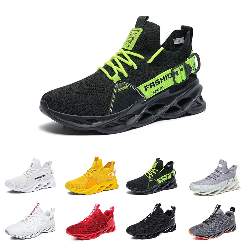 Mannen Dames Running Schoenen Drievoudig Black White Red Lemen Green Wolf Gray Mens Trainers Sport Sneakers Senity Seven