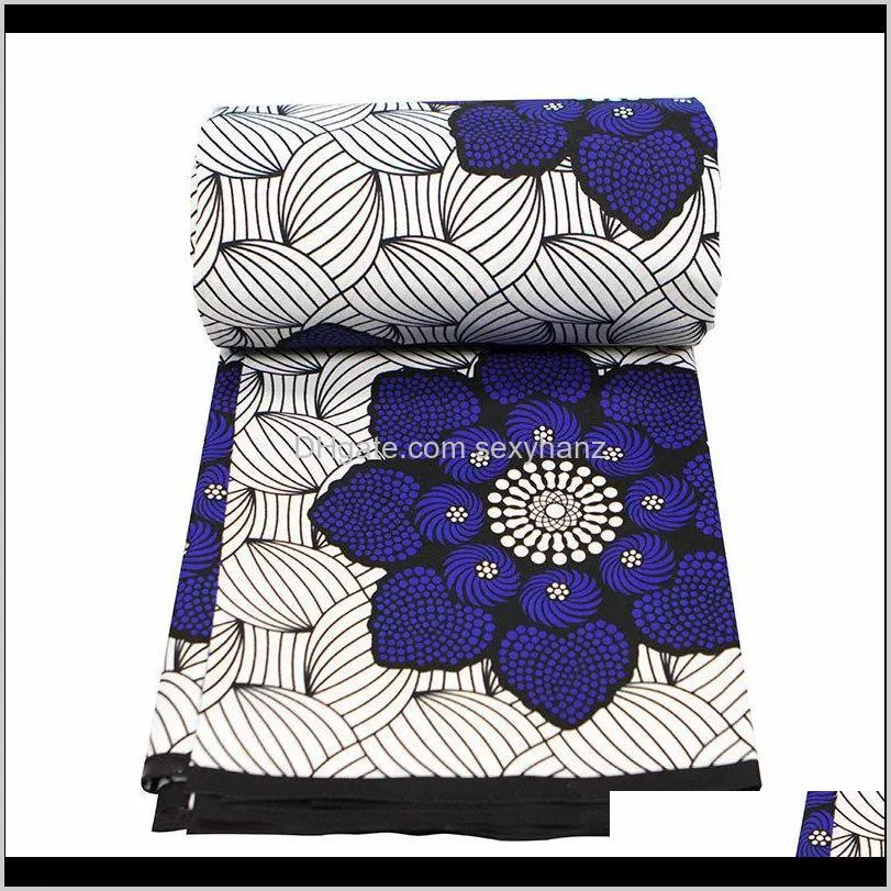 21 new products ankara african polyester wax prints fabric binta real wax high quality 6 yards african fabric for handworking sewing