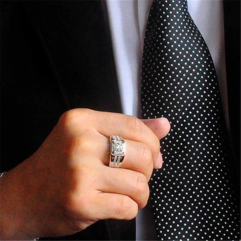 Mens crystal rings deals