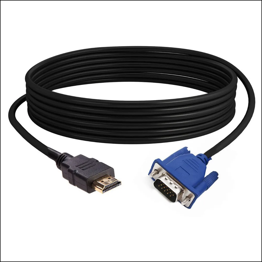 Cable Vga Macho Convertidor De Hdmi A Vga Mercado Libre Cable Hdmi
