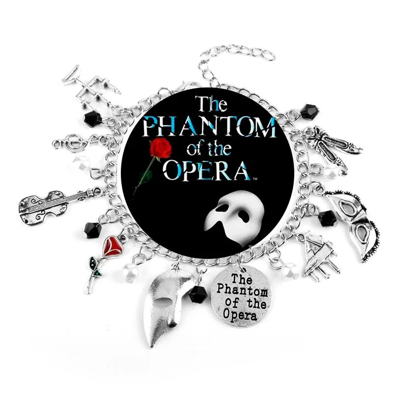 Phantom of the opera charm bracelet discount