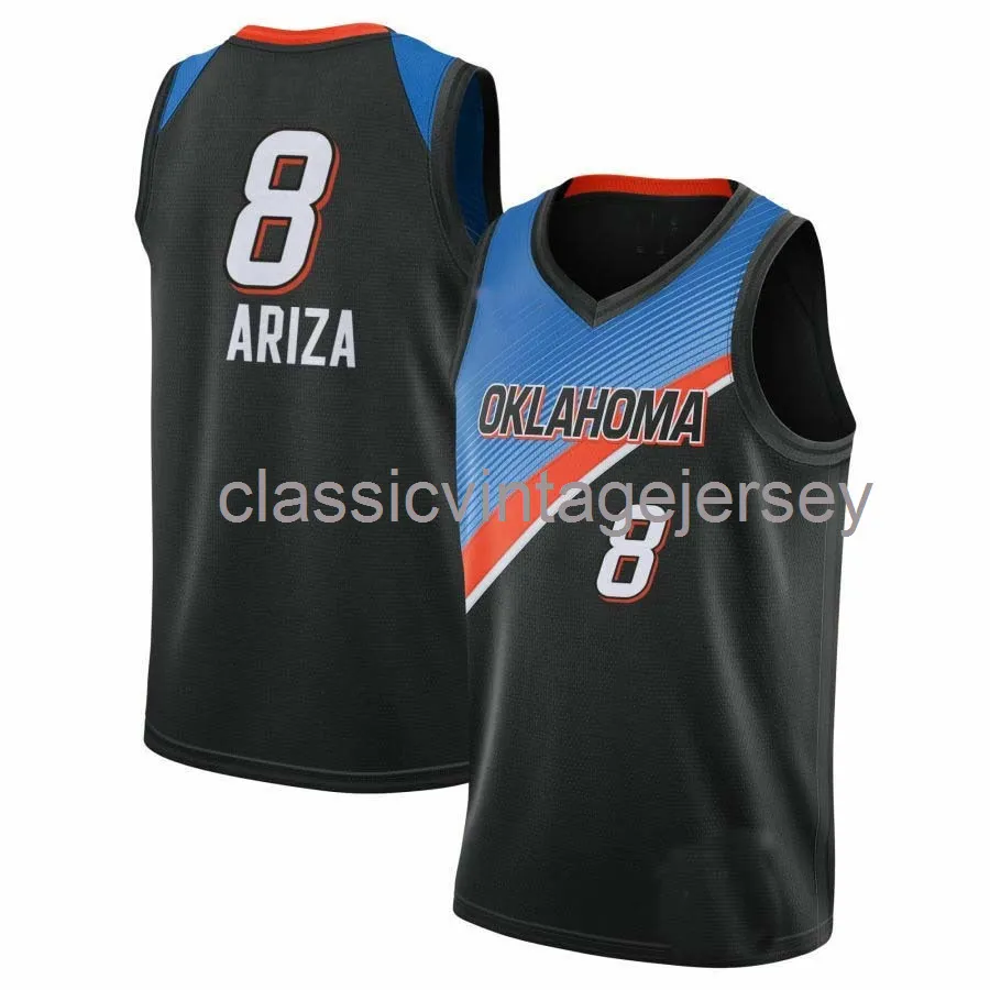 Maillot personnalisé Trevor Ariza #8 cousu homme femme jeunesse XS-6XL NCAA