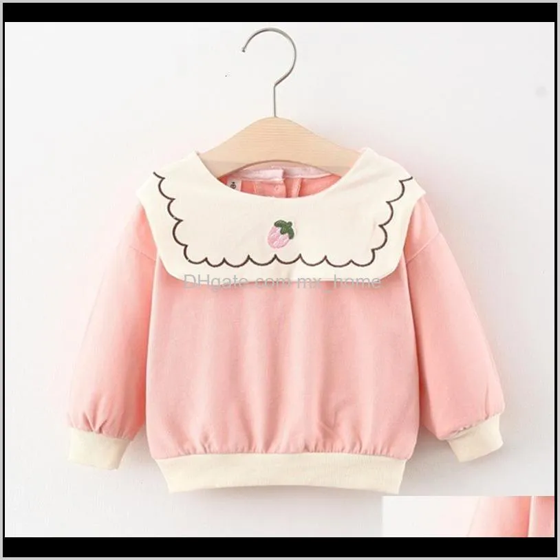 2021 new spring born casual sports long jacket baby clothes girl`s first year birthday cute sweater bsp3