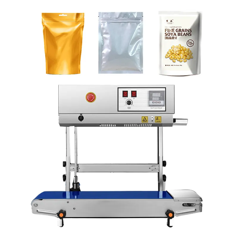 Machine à sceller alimentaire plastique thé Film aluminium papier sac thermoscellant automatique 110V 220V