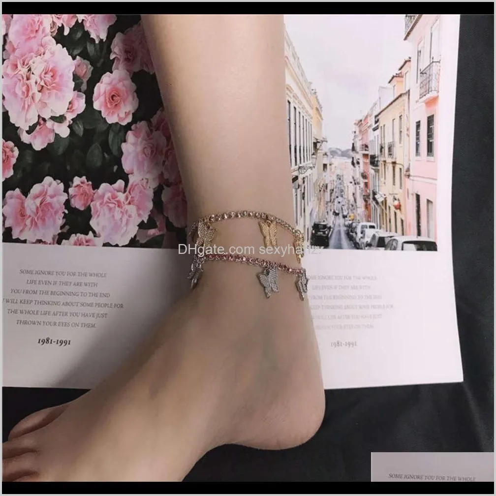 Anklets Drop Delivery 2021 Korean Fashion Jewelry Creative