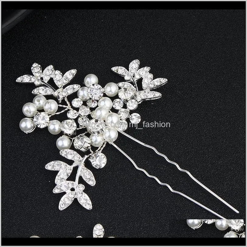 women pearls ivory white hairpins fashion hair sticks fields and gardens style wedding hair jewelry accessories ps1912