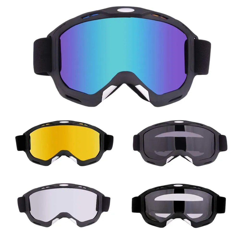 Motorcycle Goggles Riding Cycling Protection Googles Off-Road Ski Sport ATV Dirt Bike Racing Glasses