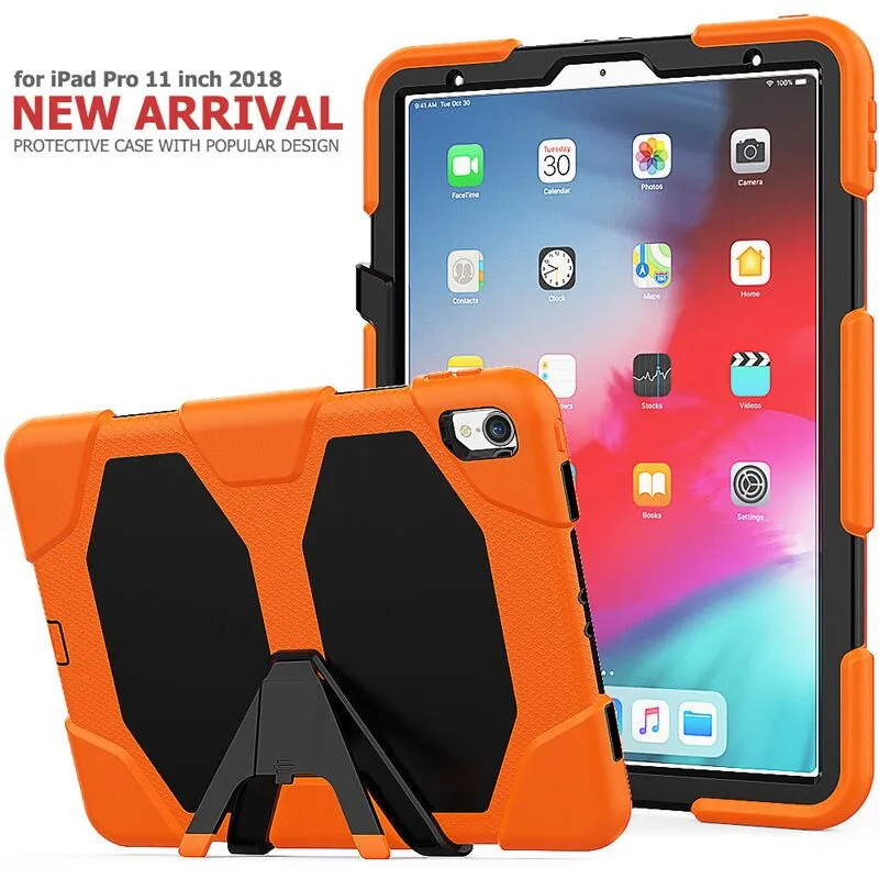 Rugged Armor Military Survival shockproof Heavy Duty Tablet Cover Case for iPad Pro 10.5 Air 3 2019 9.7 12.9 Defender