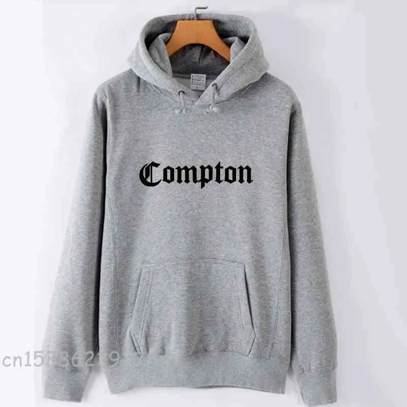 Hip hop man compton hoodie hoodies sweatshirts pullover unisex tee män bomull vinter kläder gotisk rap