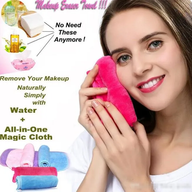 Asciugamano magico morbido ridotto asciugamano riutilizzabile in microfibra naturale pulizia per la pelle per la pelle pigro di bellezza pulita di bellezza panno lavarsi il panno lavarsi