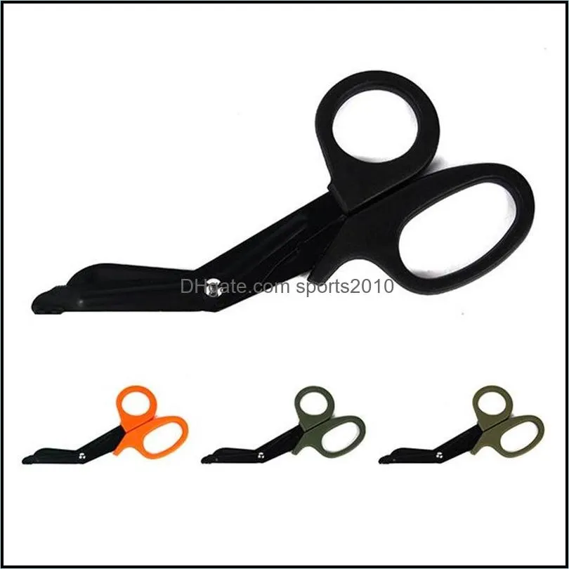 EDC gear tactical rescue scissor trauma gauze emergency first aid Shears outdoor Paramedic bandage tijera rescate