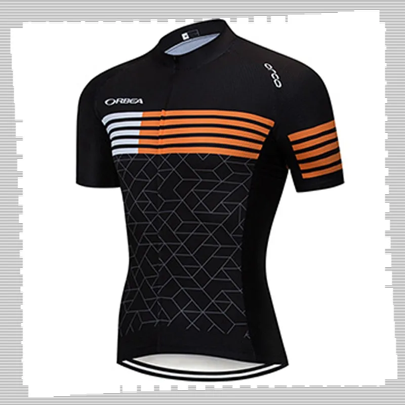 PRO Team Orbea Jersey Cycling Jersey Mens Summer Sèche Vélo Vélo Sports Sports Uniformes Vélo Tops Vêtements Racing Vêtements Vêtements de sport en plein air Y21041425