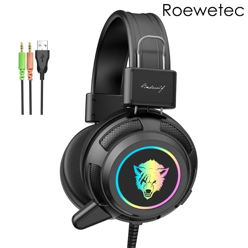 Badwolf headset on sale with led
