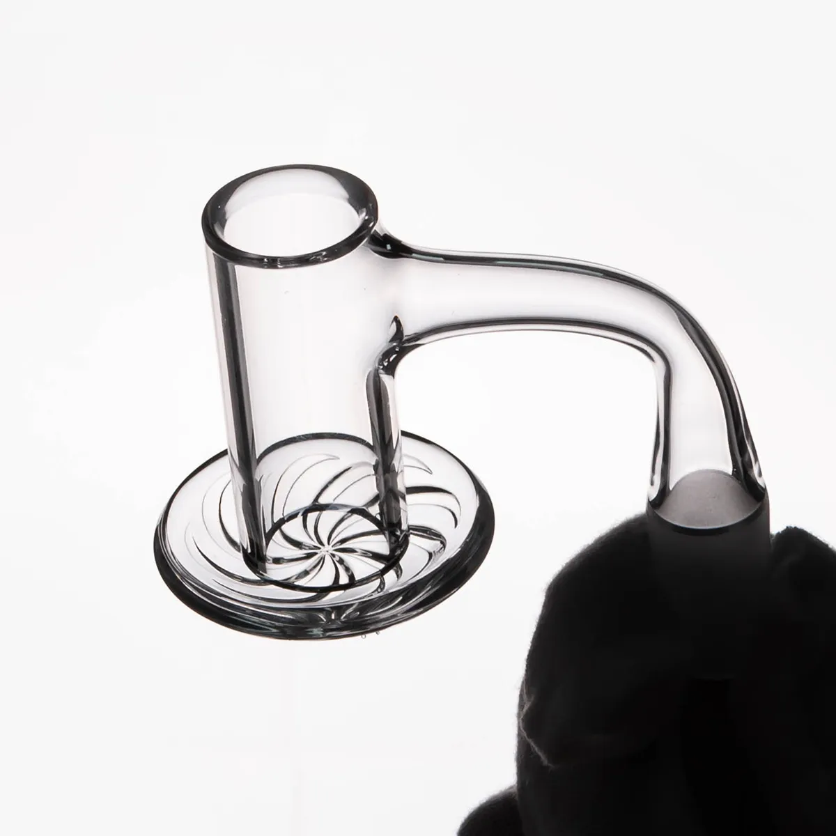 Narguilés 25mm Spin Quartz Banger Spinning Carb Cap Terp Pearl Ball Insert Seau sans dôme pour verre Bong DW41