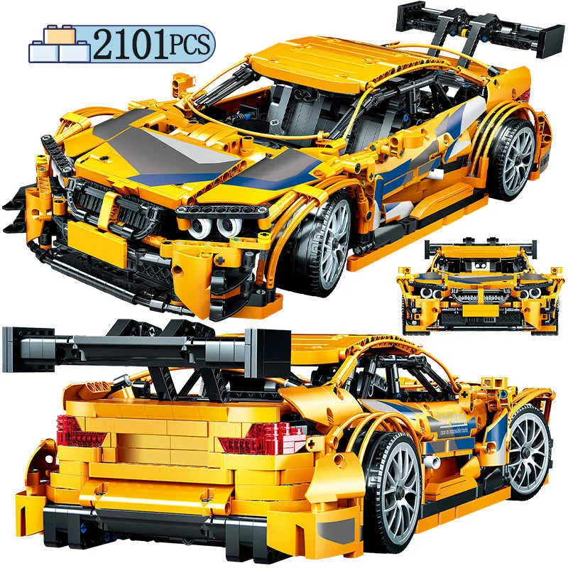 도시 미니 클래식 SUV 기술 자동차 모델 빌딩 블록 DIY 크리에이터 기계 스포츠 차량 MOC 벽돌 장난감 어린이 선물 Q0624