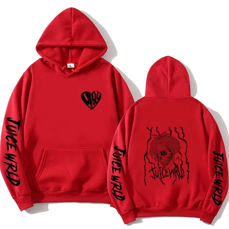 J Juice Wrld Neil Barrett Hoodie Hip Hop Fashion Casual Sweatshirt