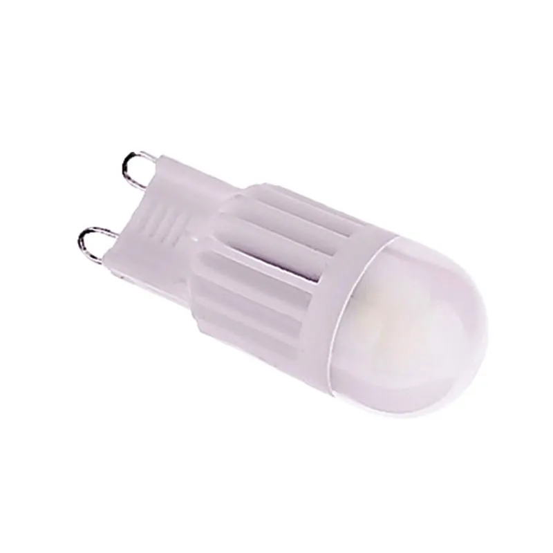 G9 LED-lampa Ljus C18 Keramik 3W dimning 2835 Ljuskälla 220V 110V Energibesparing