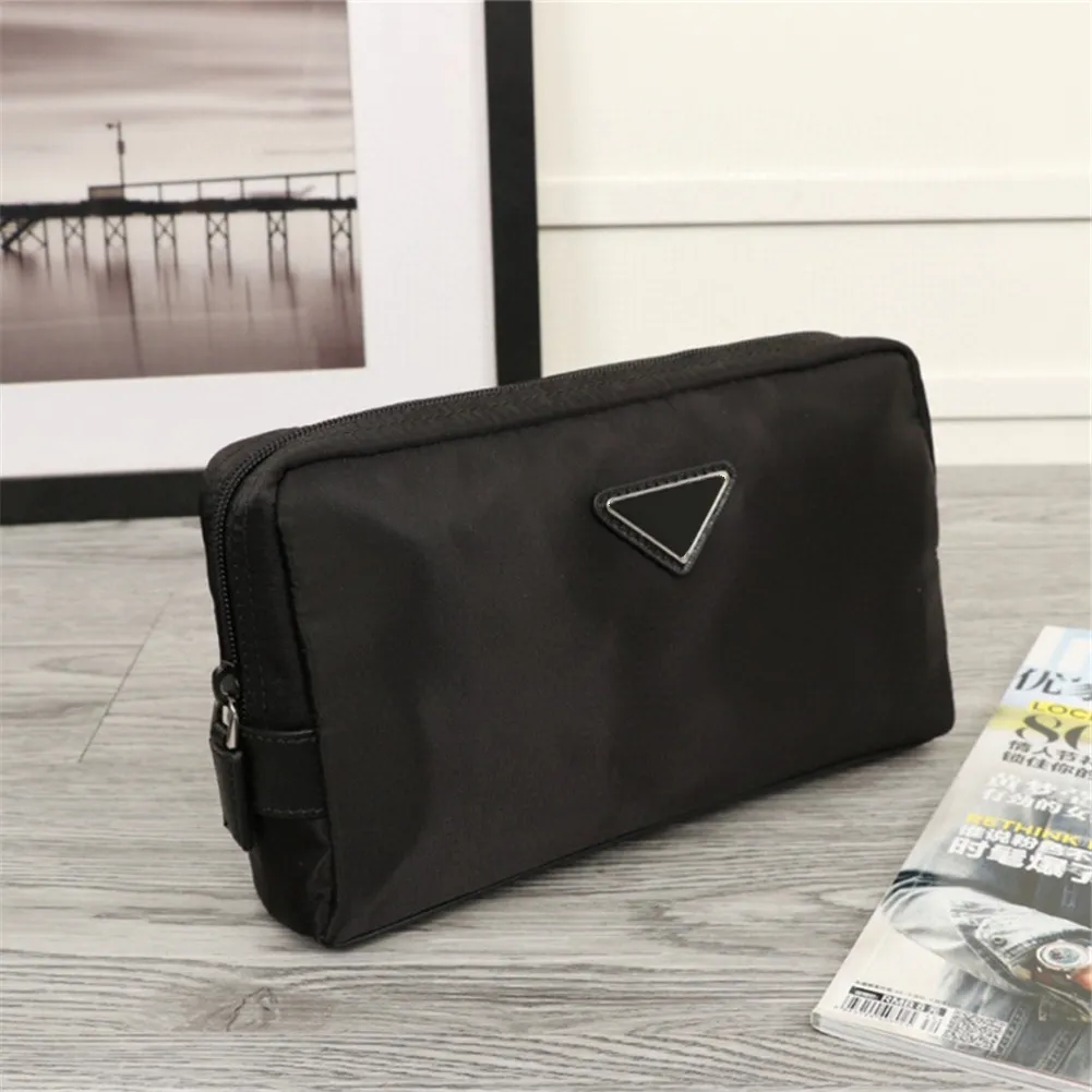 Unisex Black nylon Wallets bag Waterproof Fashion Casual Business Office Portable Multifunctional Coin Purse Card Holder216q