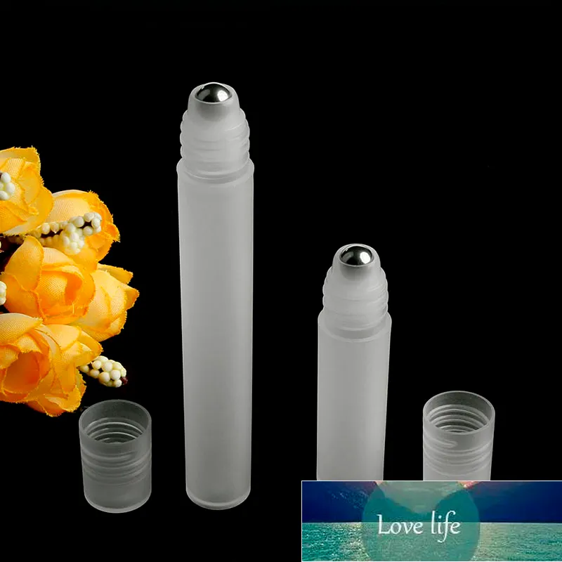 5PCS 5ml/10ml Empty Roll On Bottle Stainless Steel Roller Ball Liquids Perfume Oil