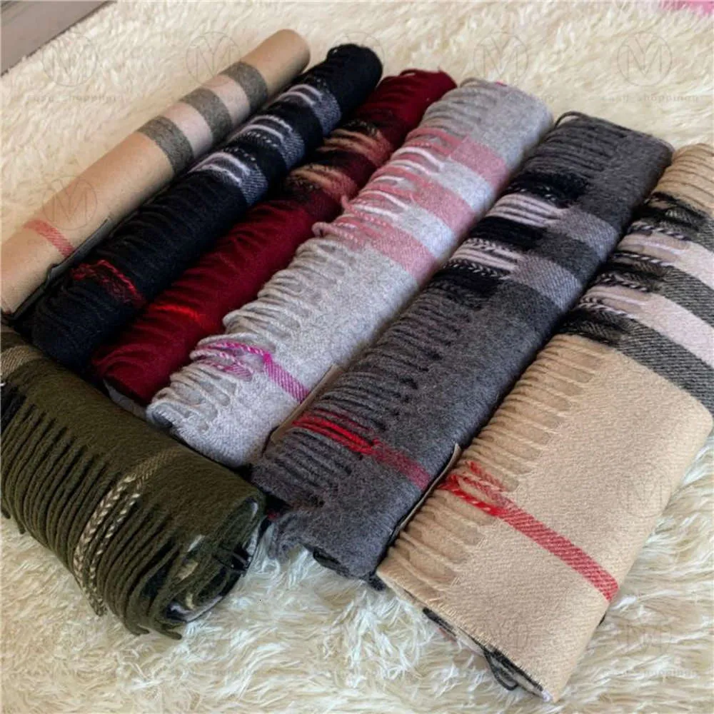 womens winter cashmere scarf high-end soft thick fashion scarves mens and women designers luxurys scarfs with box gift bag receipt tag