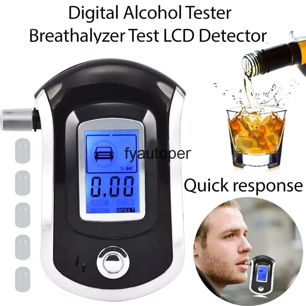 Профессиональный цифровой алкогольный тестер алкоголя Alyzer Delector