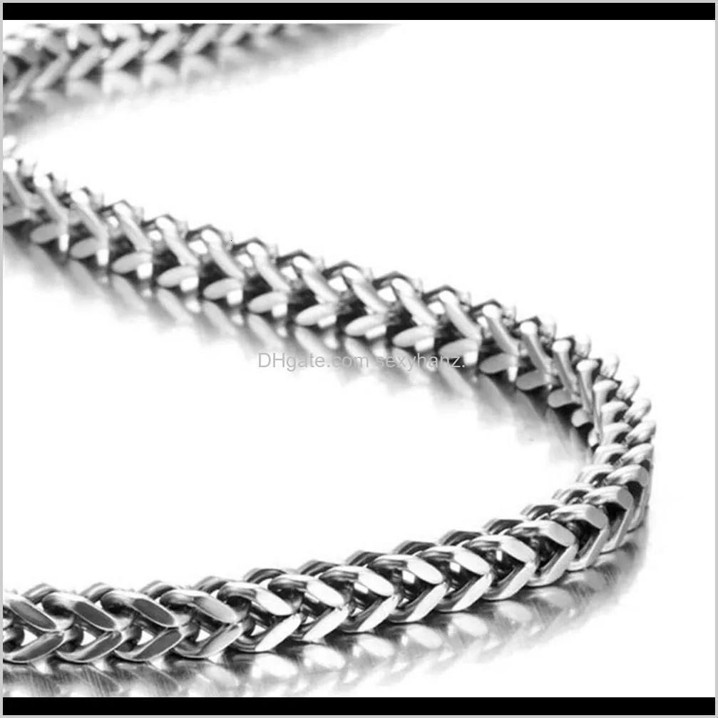 pendants hot titanium positive and negative personality fashion boys stainless steel necklace accessories men`s chain