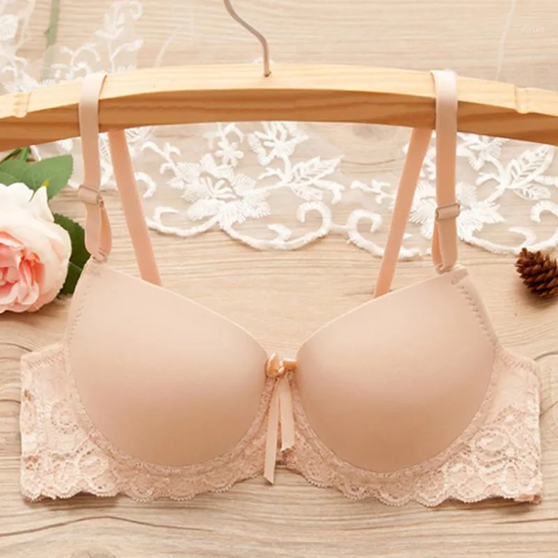 Sexy Lace Intrigue Bra Seamless Push Up Underwire Underwear For Women With  Padded Cups Super Brasier Mujer From Mucho, $7.57