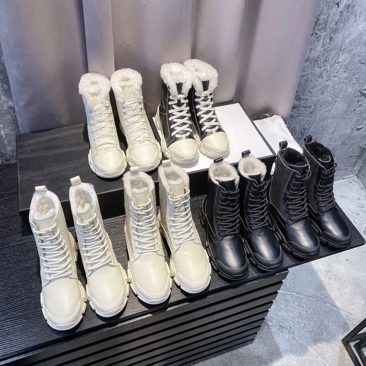 Sepatu boots wanita h&m hotsell