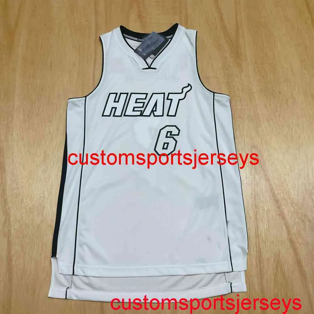 100% Dikişli LeBron James Whiteout Swingman Jersey Erkek Kadın Gençlik Gerileme Jersey XS-5XL 6XL