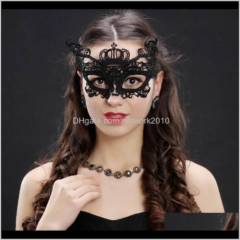 worldwide black sexy lady halloween lace mask cutout eye mask for masquerade party fancy mask costume for halloween party 1000pcs