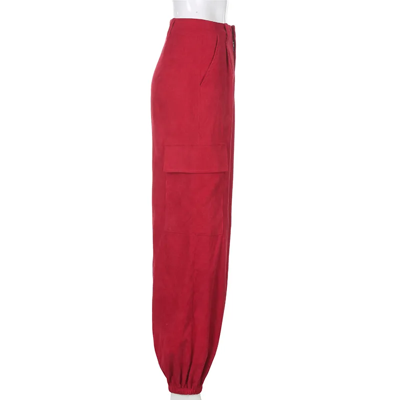 Red Corduroy Pant (4)