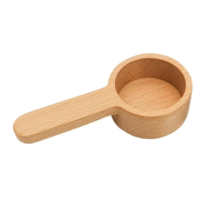 Wooden Coffee Scoop Measuring Spoon Black Walnut Wood Kitchen Scoop Measuring Spoon For Sugar Powder Wholesale LX4390