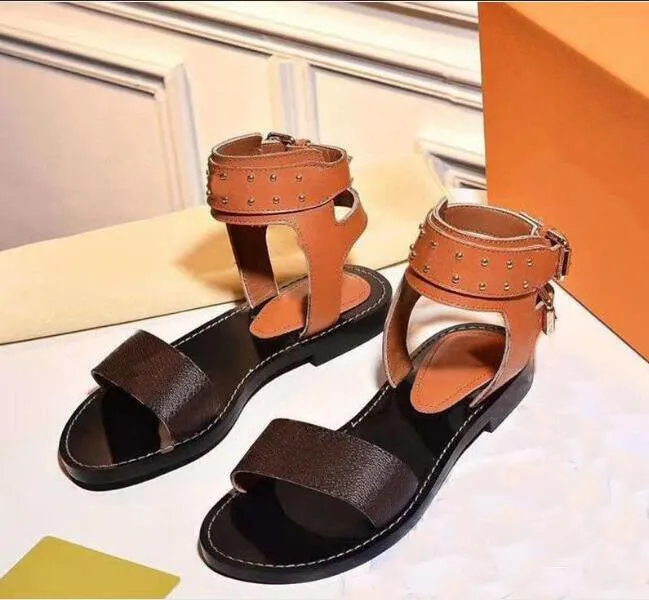 Passenger Horizon Womens Silhouette Dress Sandals Triple Black Brown Leather Ladies Summer Flat Casual Slipper Fashion Slide
