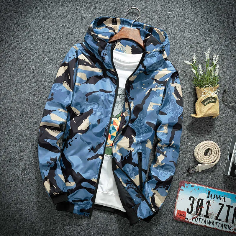 ジャケット・アウター UTILITY HOODED JACKET CAMO M UTILITY HOODED JACKET CAMO M