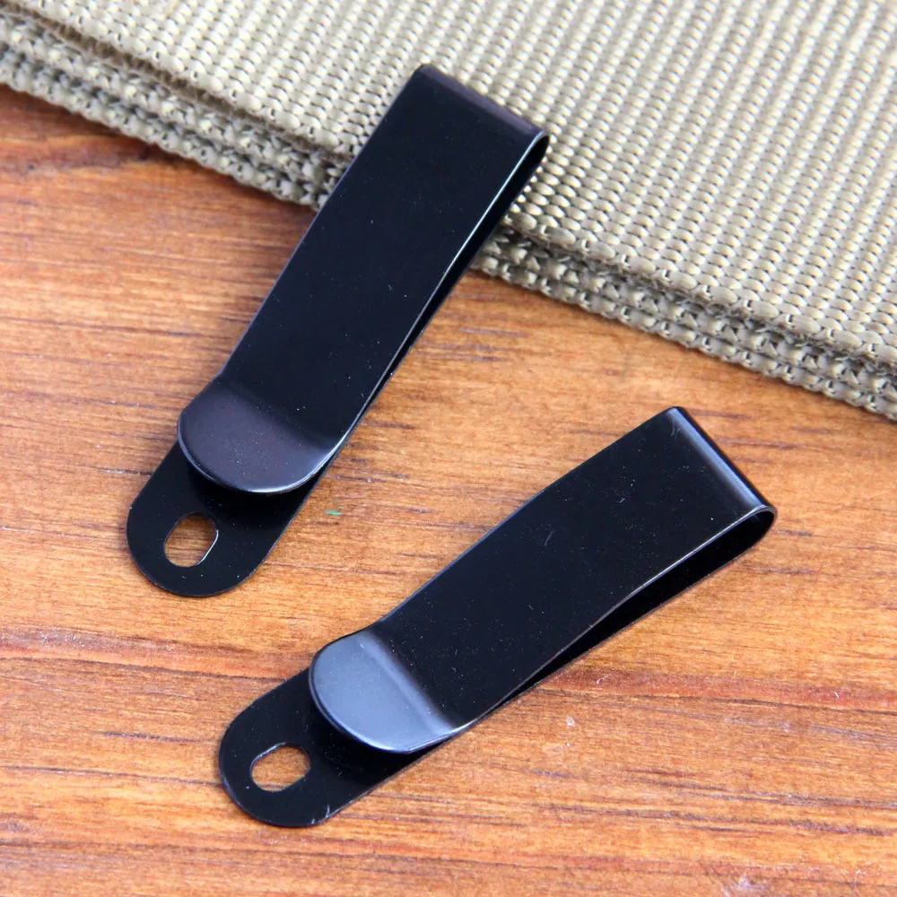 Black Kydex Holster Quick Clips Tactical Knife Sheath Gun Metal Belt Clip  Small Handy Spare Part From Qinggear, $8.04