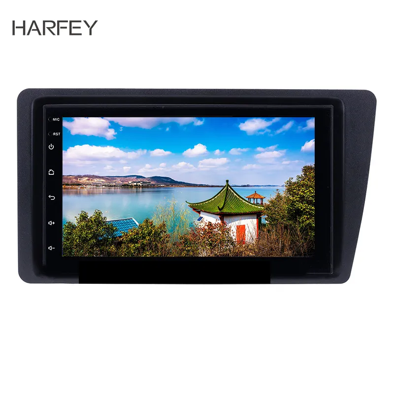 Android HD Otoczenie dotykowe Samochód DVD Radio Głowica Odtwarzacz Zespołu dla Honda Civic 2001-2005 GPS Navi Bluetooth WiFi Lustro Link USB DVR SWC