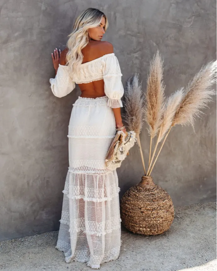 Off-Shoulder Backless Maxi Dress | Summer Beach Sexy Wrap Dress | Hollow  Out Elastic Wrapp Breast from Dhgate Basic & Casual Dresses - price 61.49