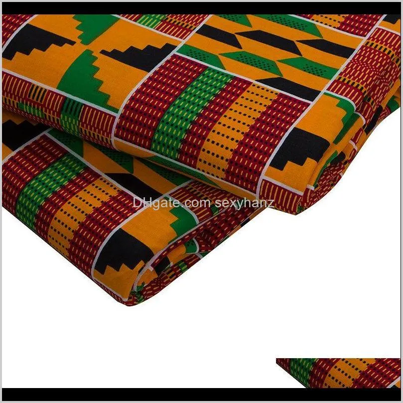 ankara african polyester wax prints fabric 2021 binta real wax high quality 6 yards african fabric for handworking sewing