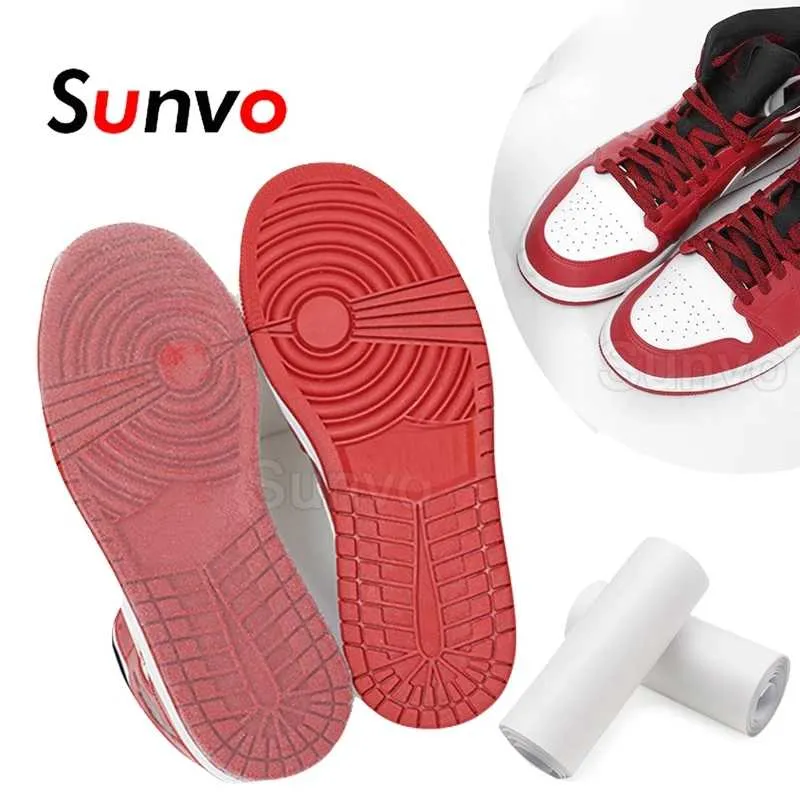 50 * 15 cm scarpe Sole protector sticker per scarpe da ginnastica a terra inferiore a terra scarpa protettiva spoletta sottopiano pad goccia suole 211120